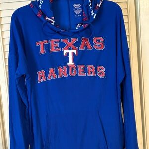 Texas Rangers Hoodie size large